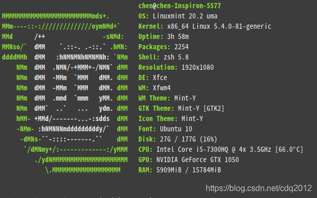 Linuxmint系统信息