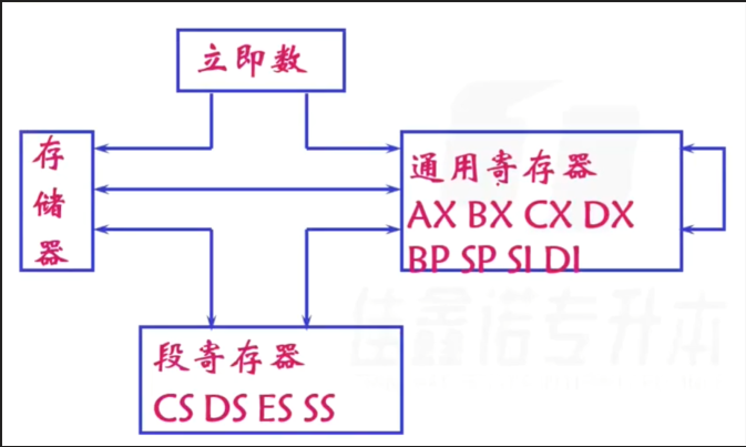 【微机原理】汇编指令之传送指令