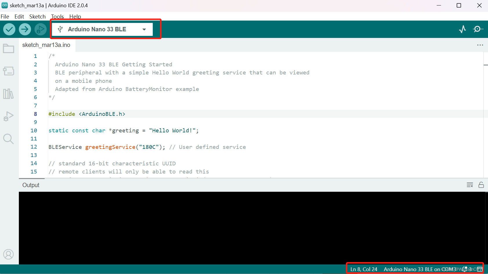 【Arduino nano 33 ble sense rev2】学习历程1-CSDN博客