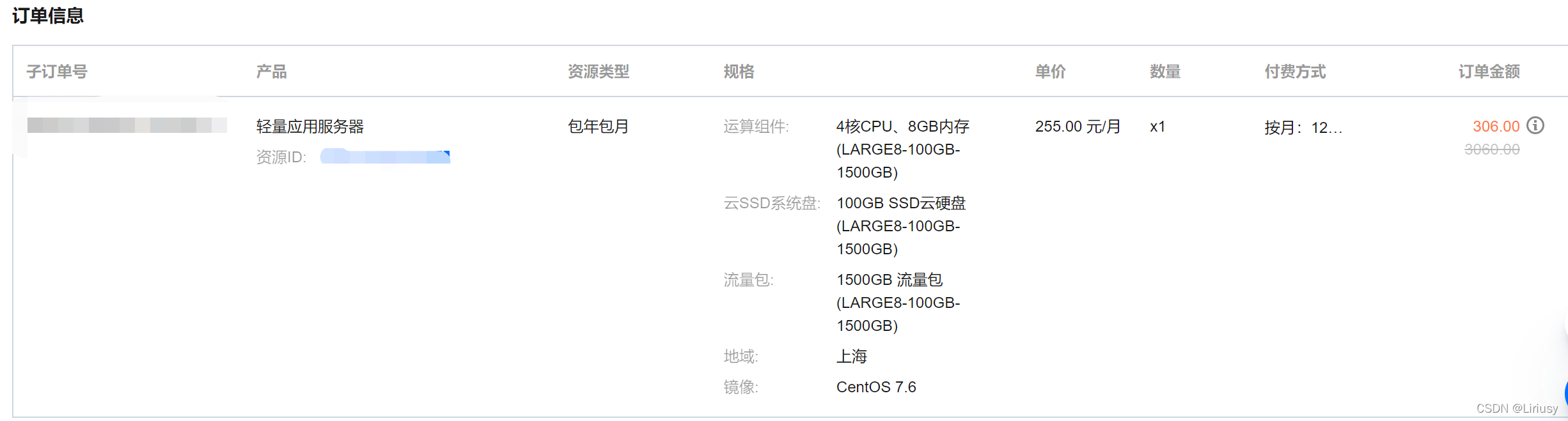 我当时购买的情况，因为文件较大，内存买的8G【现在看来貌似太大】