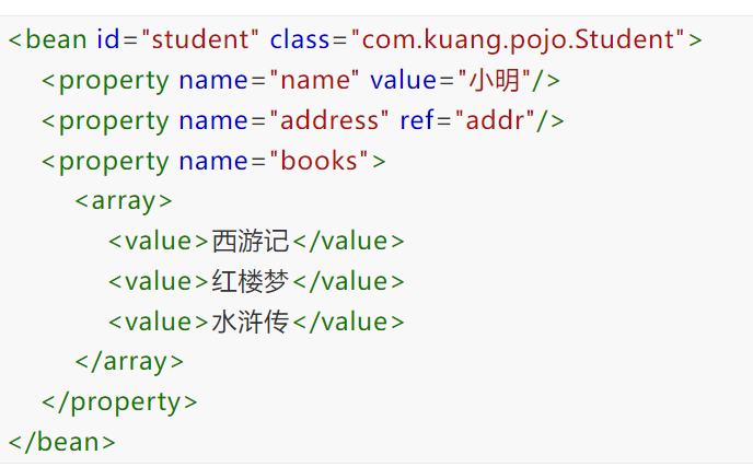 Spring is based on XML assembly bean - Programmer Sought