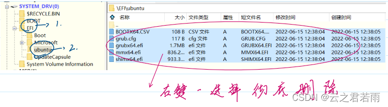 Ubuntu 22.04 双系统安装和卸载