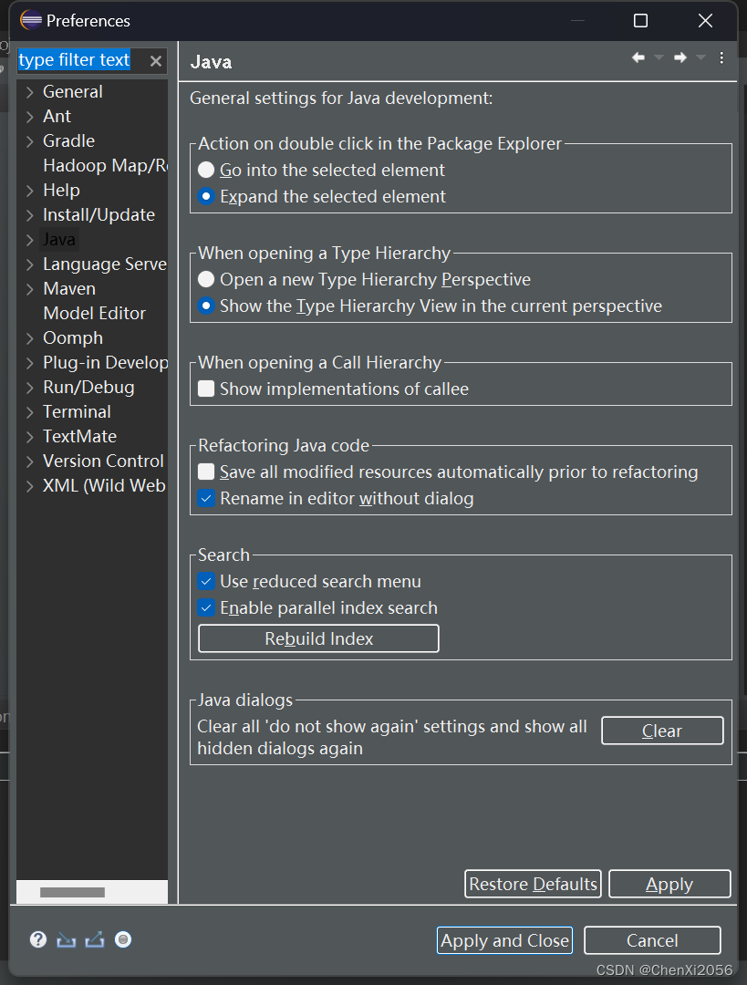 eclipse代码提示功能、取消空格自动填充功能_eclipse怎么取消空格自动选择-CSDN博客