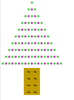 8215看到热搜都在画圣诞树,所用的语言都是python,这么热闹的场面