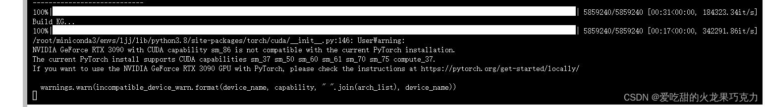 autoDL上A100运行wiki出错：NVIDIA A100-PCIE-40GB（最后安装好torch+dgl了）；学校服务器加2.X版本pytorch