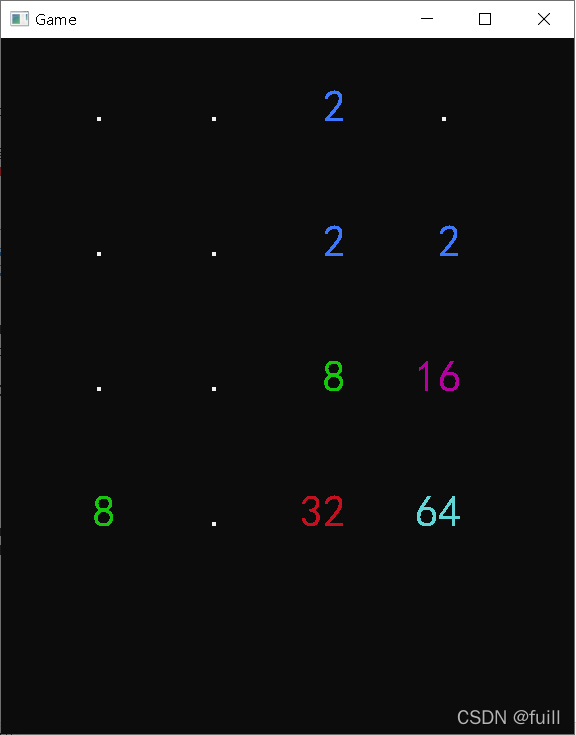 【2048小游戏】纯C语言_2048游戏终止的代码-CSDN博客