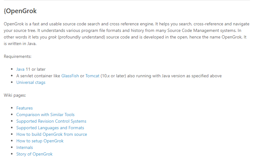 【OpenGrok代码搜索引擎】二、Windows10下基于Linux子系统搭建Opengrok代码搜索引擎_grok下载-CSDN博客