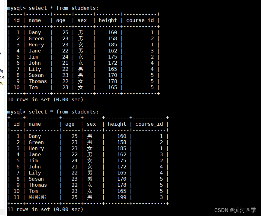 【Linux】Mysql的数据库备份及恢复