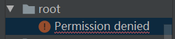 permission denied
