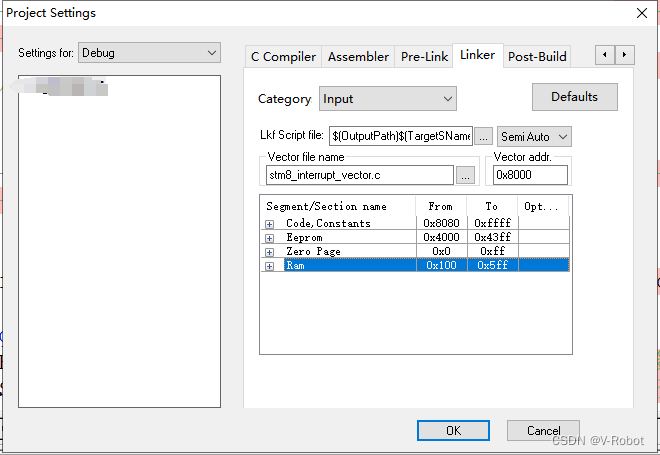 #error clnk Debug\XY9-1E.lkf:1 segment .bss size overflow (358)