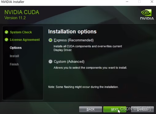 windows 下安装 cuda 和 pytorch 跑深度学习 安装过程中遇到的问题及解决办法