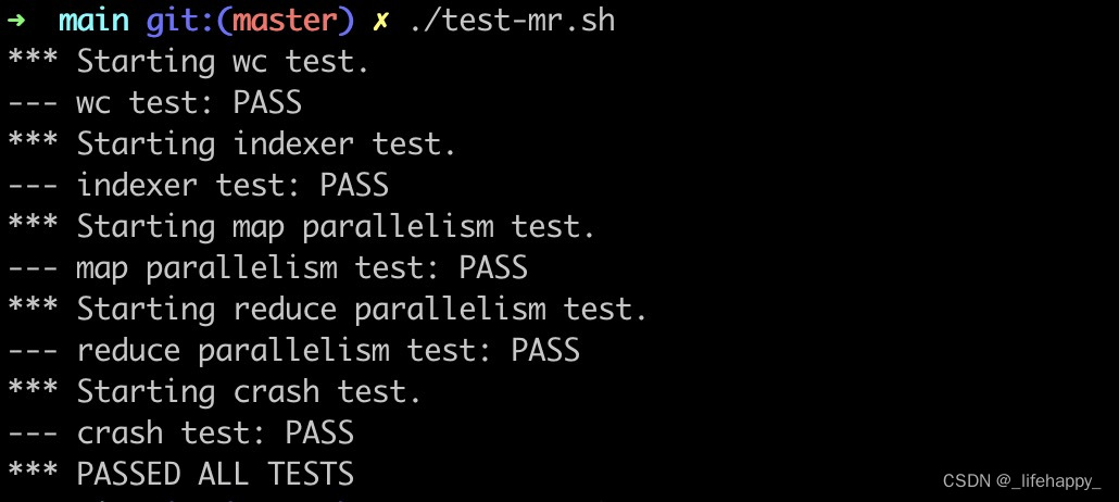 MIT 6.824 Lab 1 MapReduce