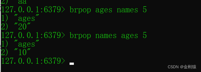 87、Redis 的 value 所支持的数据类型（String、List、Set、Zset、Hash）----＞List相关命令