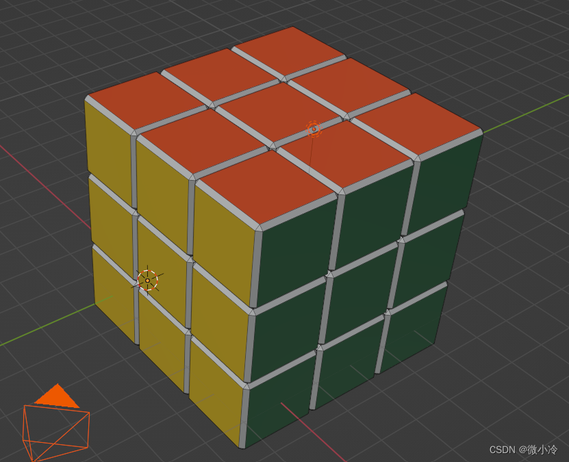 Blender初学者入门：做一个魔方