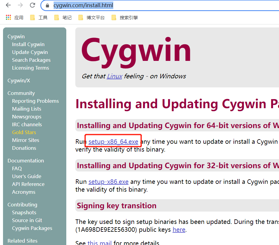 cygwin