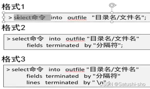 [MYAQL / Mariadb] 数据库学习-数据导入导出