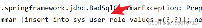 SQLSyntaxErrorException: You have an error in your SQL syntax