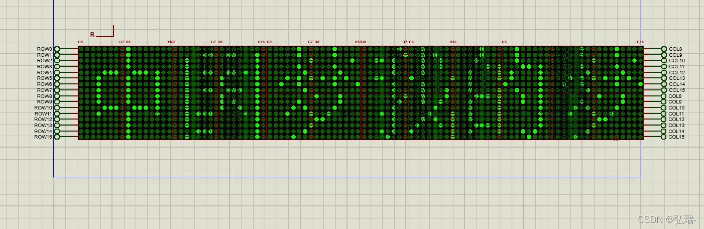 这个实现静止止扫描有些离谱,并且扫描有的点显示不成功利用二次扫描也就是许多0x00,就会频闪,请在评论区留言,感谢大佬在百忙之中抽出时间来帮助我