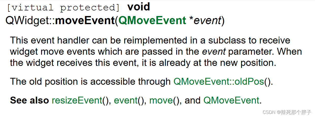 moveEvent-窗口移动事件