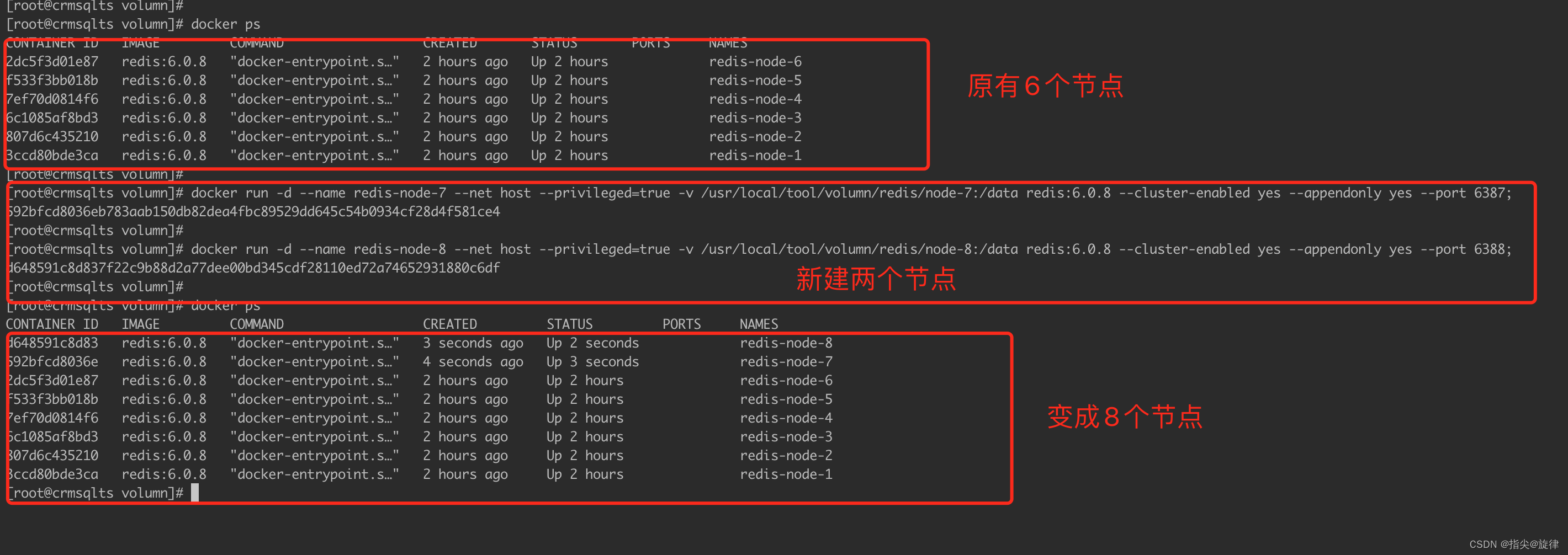 十一、Docker 中redis集群扩容、缩容