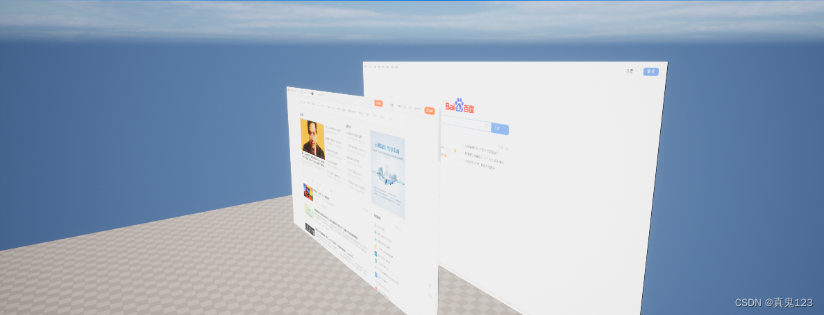 【UE】Web Browser内嵌网页在场景中的褪色问题