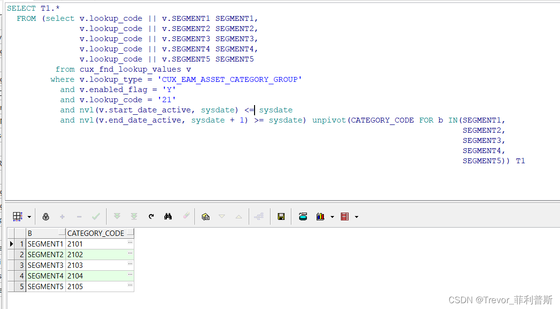 Oracle 常用SQL写法_oracle Sql 包含字符串-CSDN博客