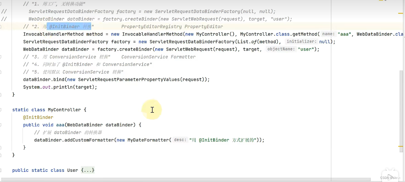 Sping中对象绑定和类型转换_webdatabinder 对象绑定CSDN博客
