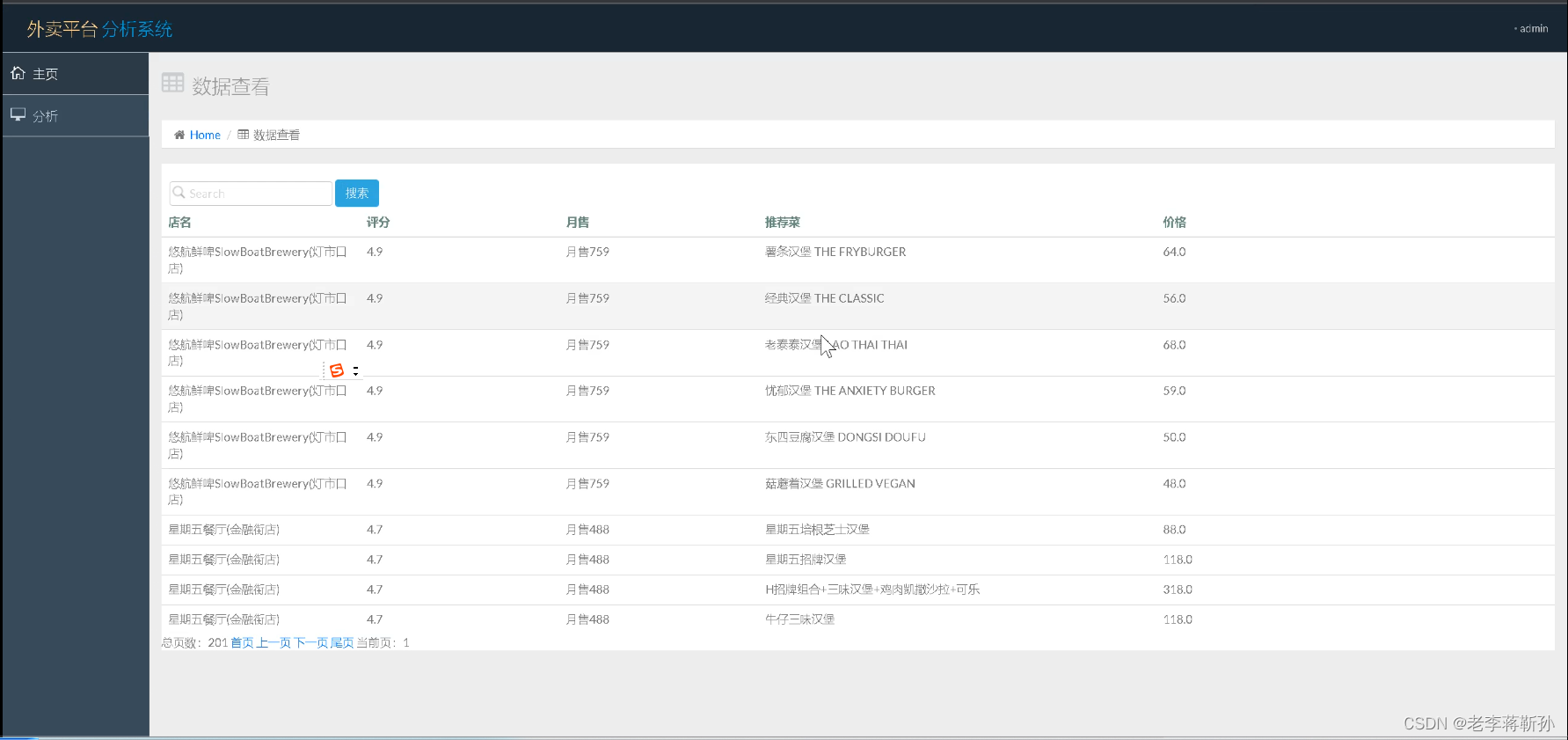 flask+外卖平台分析_flask 外卖系统-CSDN博客
