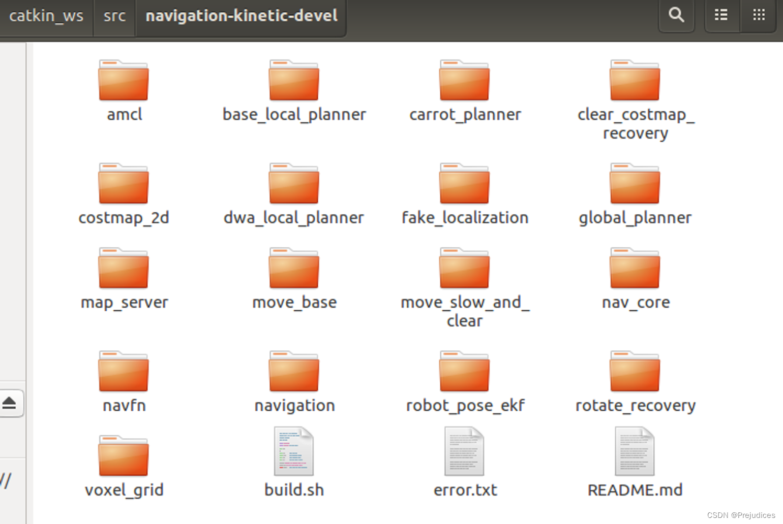 ROS Navigation Stack安装