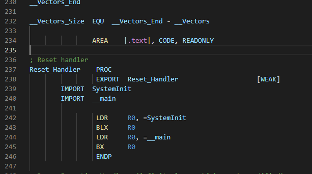 STM32 H743 (ARM Cortex M7) launched compilation - Programmer Sought
