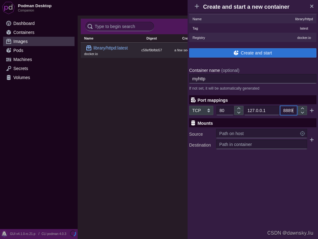 Podman 和 Podman Desktop 伴侣_podman desktop nginxCSDN博客