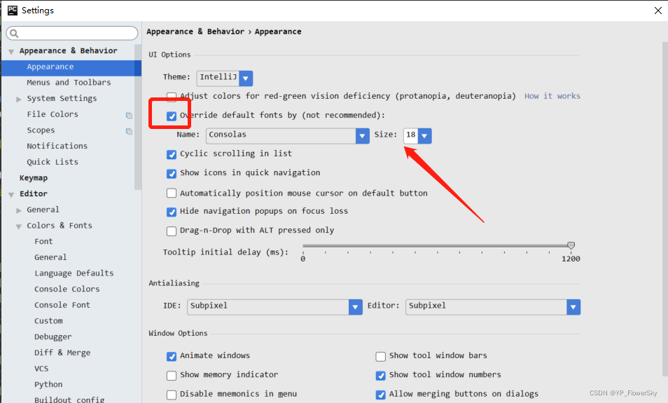 Pycharm 的设置背景颜色和字体颜色