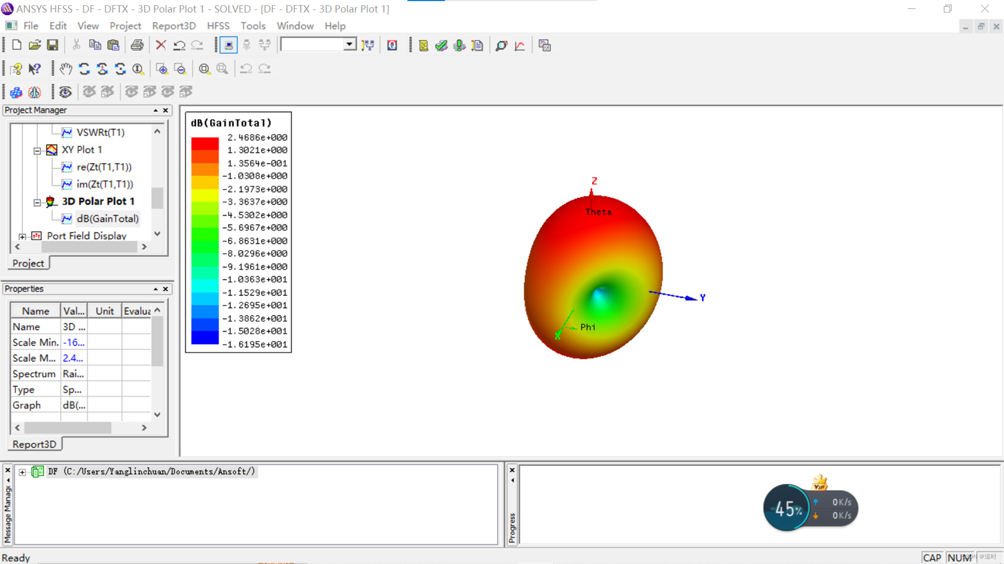 一种应用于wifi的倒f天线的设计与hfss仿真优化