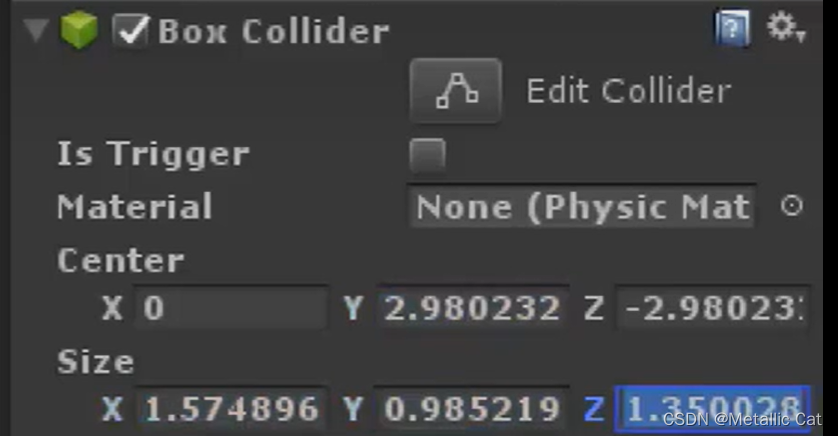 Unity --- 物理引擎 ---- 刚体RigidBody 与 碰撞器 collider