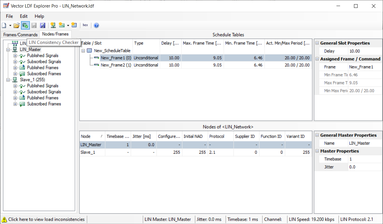 使用CANoe搭建LIN通信网络_canoe linCSDN博客