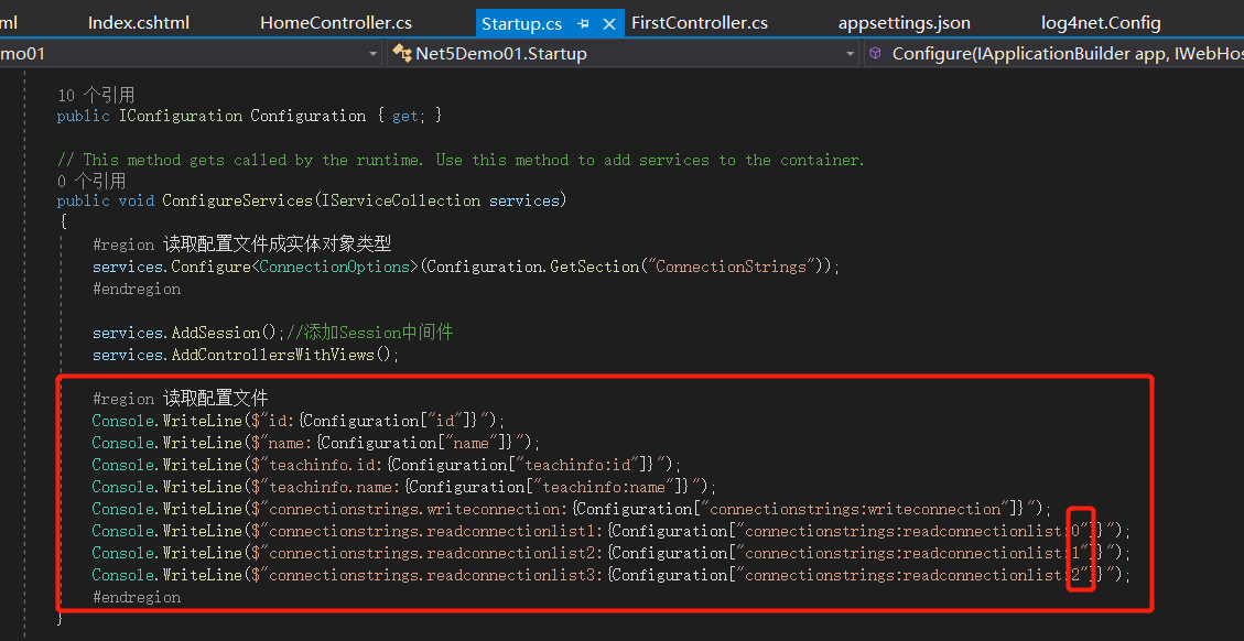 [.NET5] 004 command and configuration parameters read - Programmer Sought