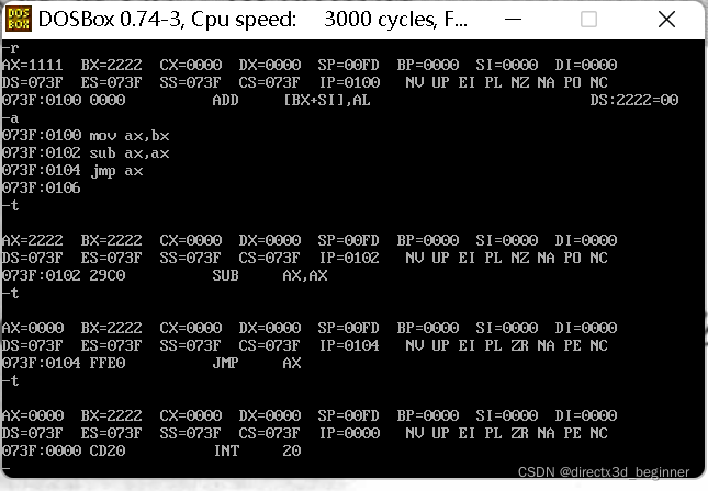 2.9-2.12段寄存器和cs:ip