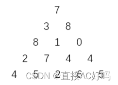 【数字三角形】