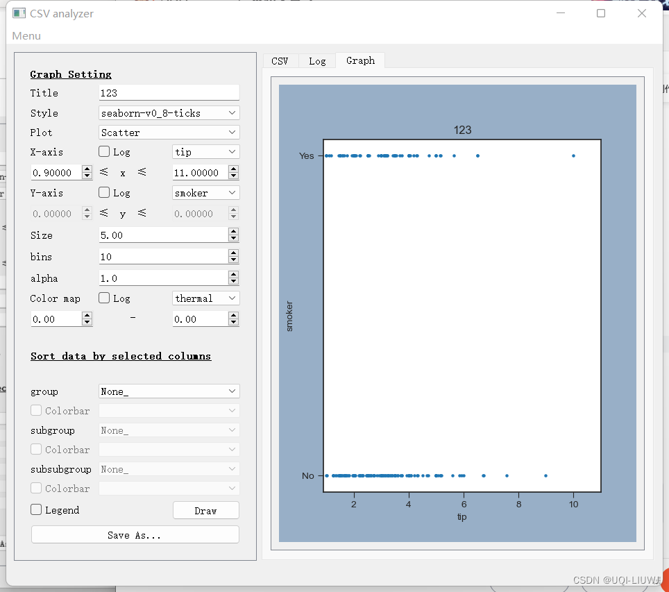 matplotlib笔记 sviewgui （鼠标拖拽绘制csv的matplotlib图）