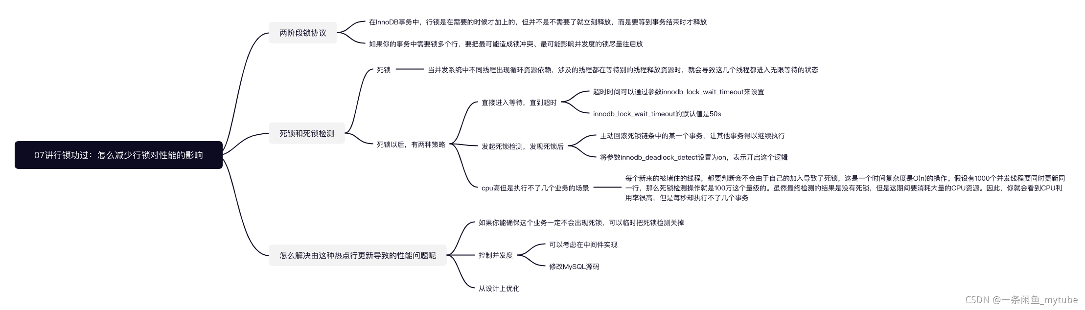 mysql-07讲行锁功过：怎么减少行锁对性能的影响