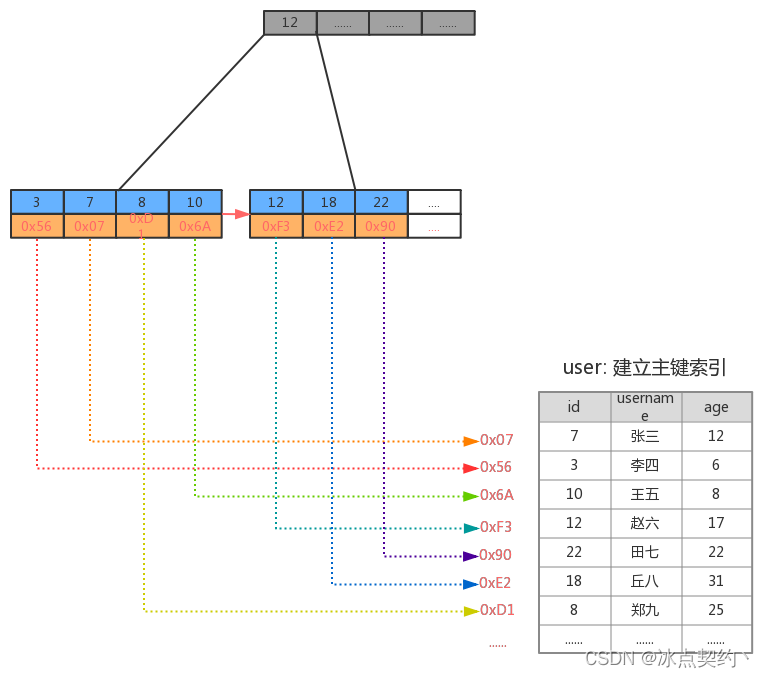 B+树