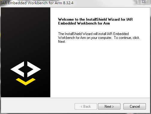 ▲ 图1.3.2 安装IAR Embedded Workbench 界面