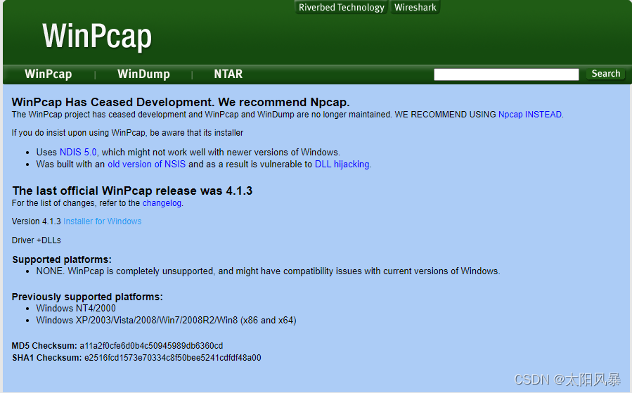 解决Wireshark安装Npcap组件失败_npcap安装失败-CSDN博客