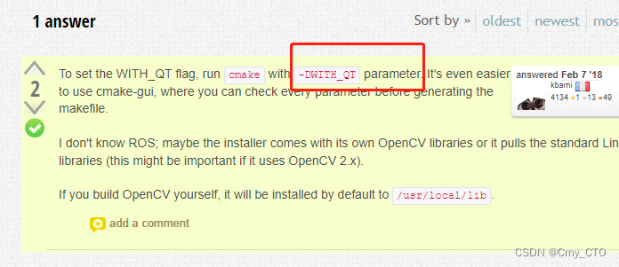(Cont.) OpenPose OpenCV Caffe QT