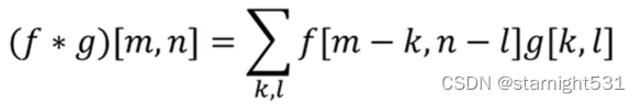 convolution operation