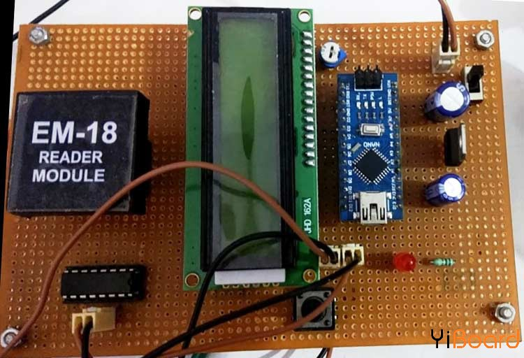 使用Arduino和RFID制作基于指纹的汽车点火系统