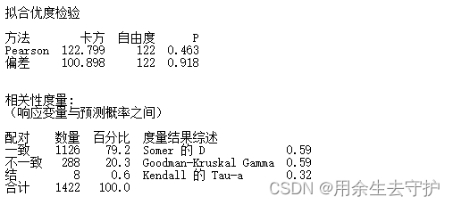 【minitab】--logistic回归