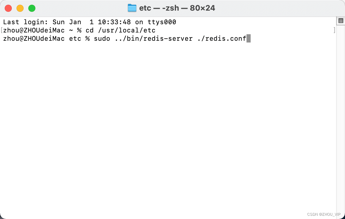 MAC(m1)-安装Redis6.2.8