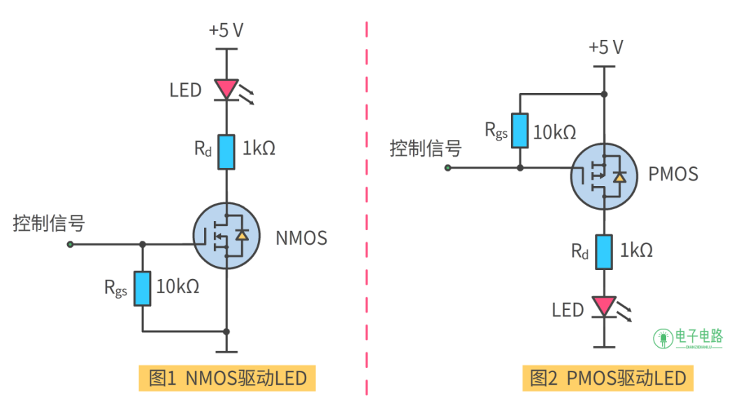 MOS管开关电路原理图图片