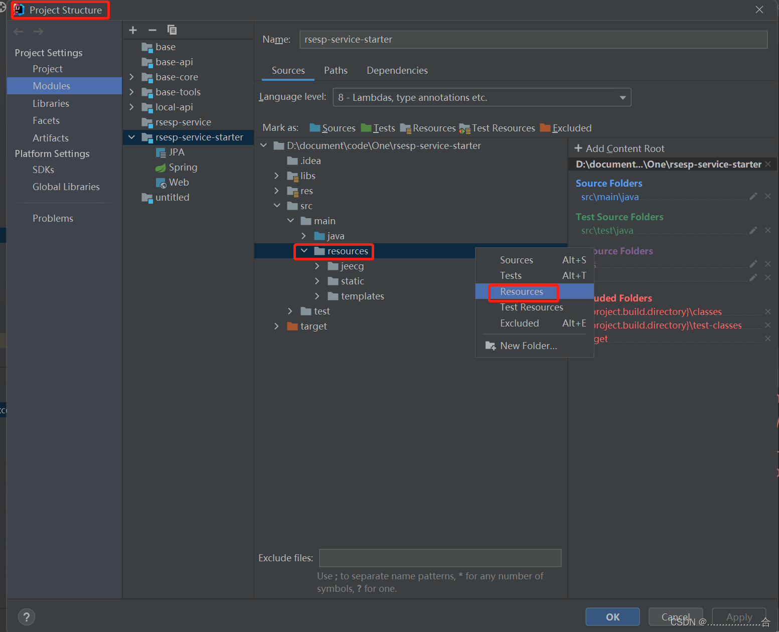 Error starting Tomcat context. Exception: org.springframework.beans.factory.UnsatisfiedDependencyExc